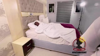 African BBW with Huge Ass Enjoys a BBC